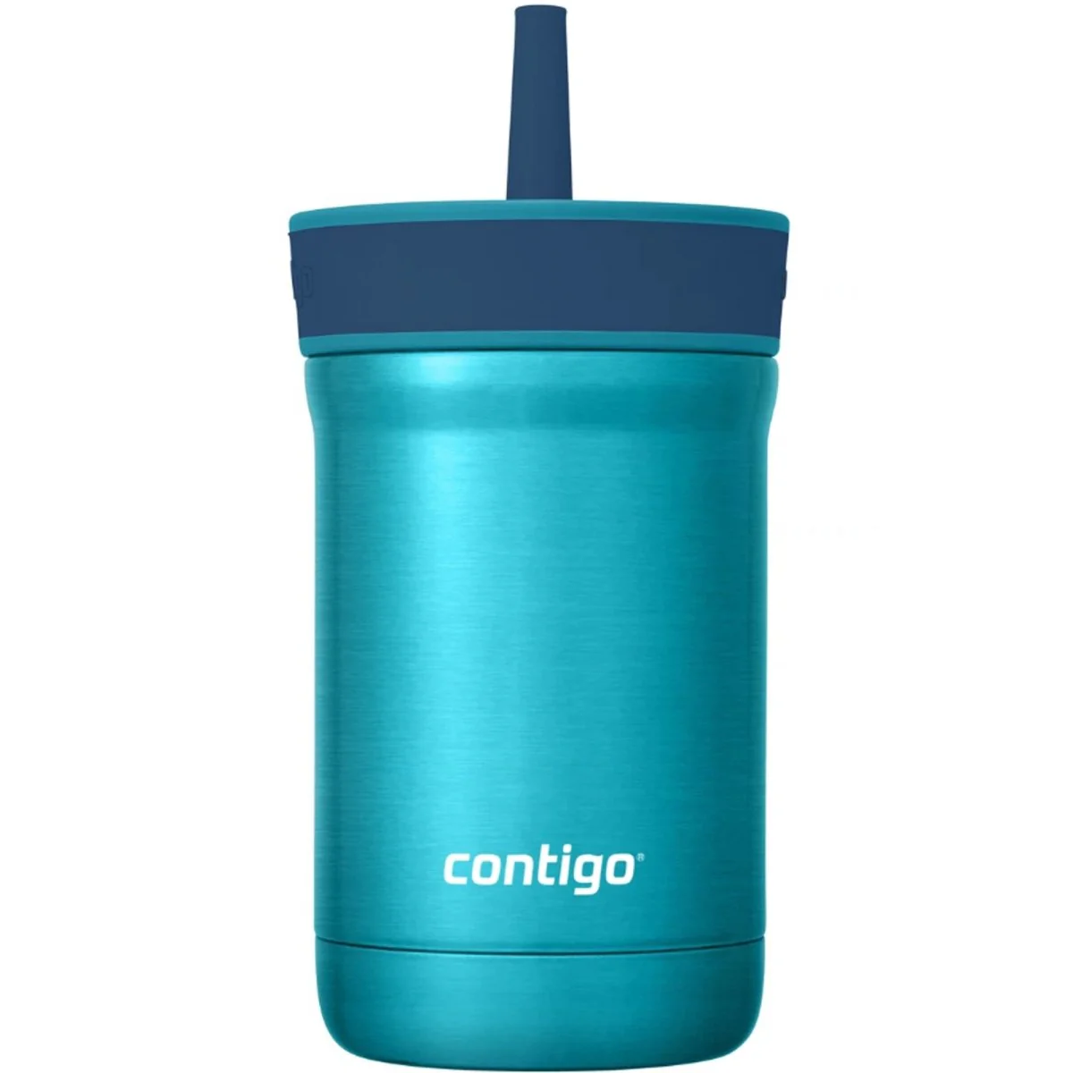 Contigo Kid's 12 oz. Leighton Spill-Proof Stainless Steel Tumbler with Straw - Image 11