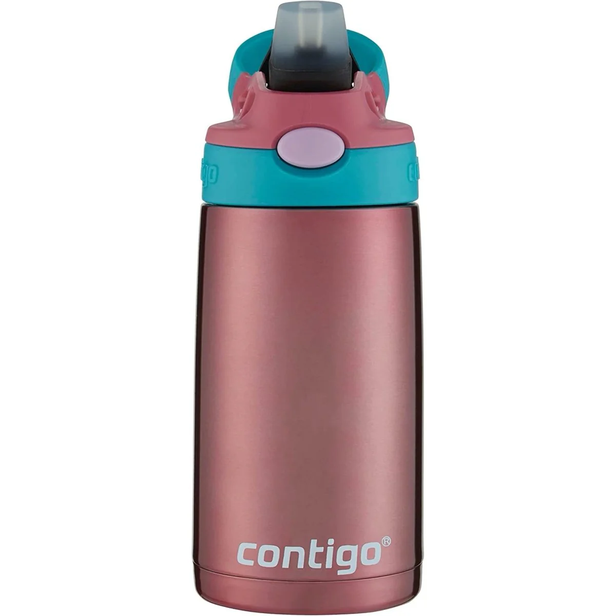 Contigo Kid's 13 oz. Aubrey Vacuum Insulated Stainless Steel Water Bottle- Punch - Image 2
