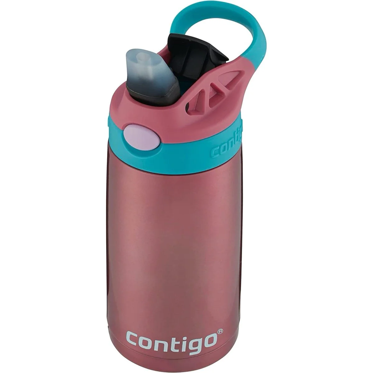 Contigo Kid's 13 oz. Aubrey Vacuum Insulated Stainless Steel Water Bottle- Punch - Image 5
