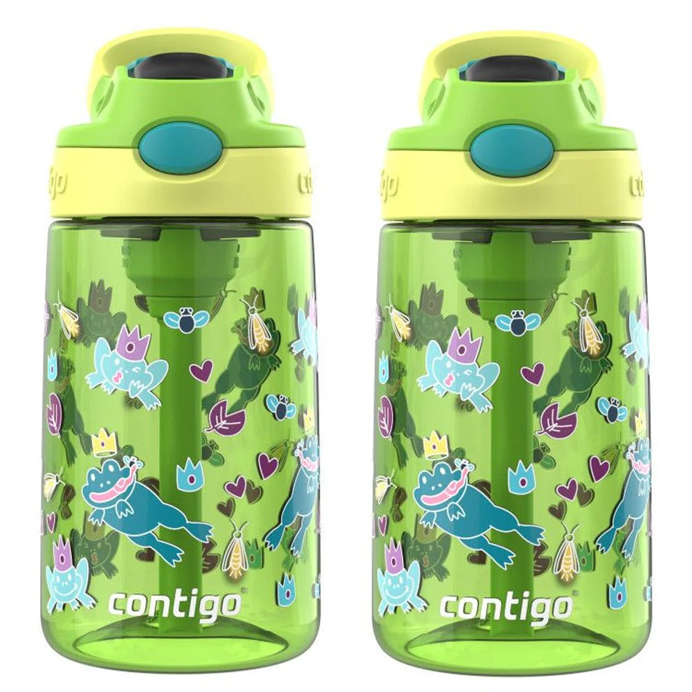 Contigo Kid's 14 oz. Aubrey AutoSpout Straw Water Bottle 2-Pack - Image 4