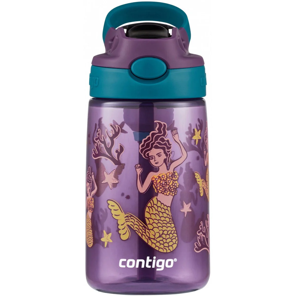Contigo Kid's 14 oz. AutoSpout Straw Water Bottle with Easy-Clean Lid - Image 37