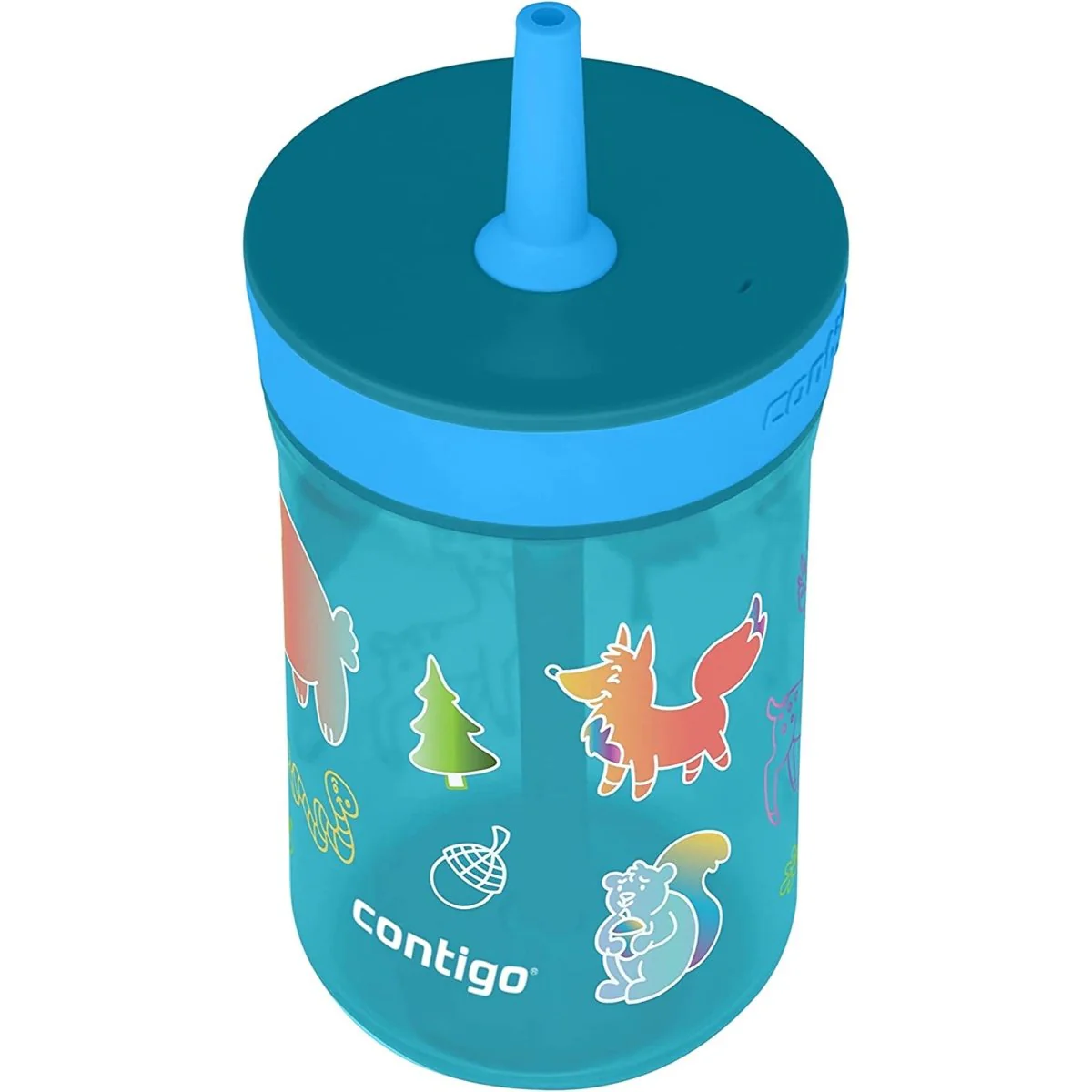 Contigo Kid's 14 oz. Leighton Spill-Proof Tumbler with Straw - Image 21