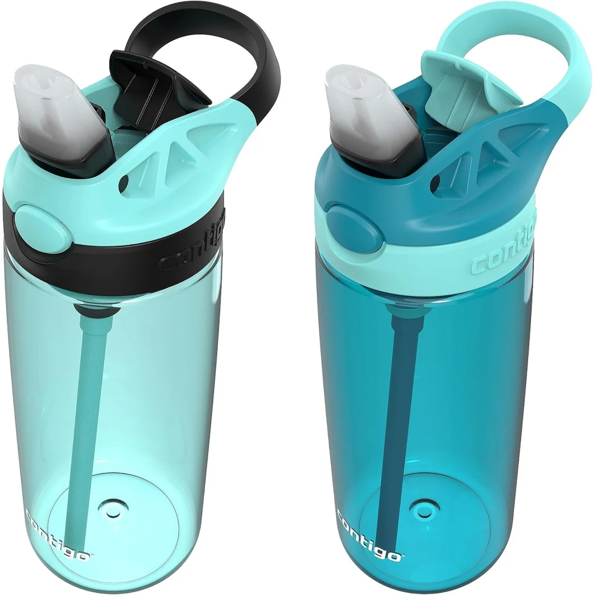 Contigo Kid's 20 oz. Aubrey Plastic Water Bottle 2-Pack - Image 4