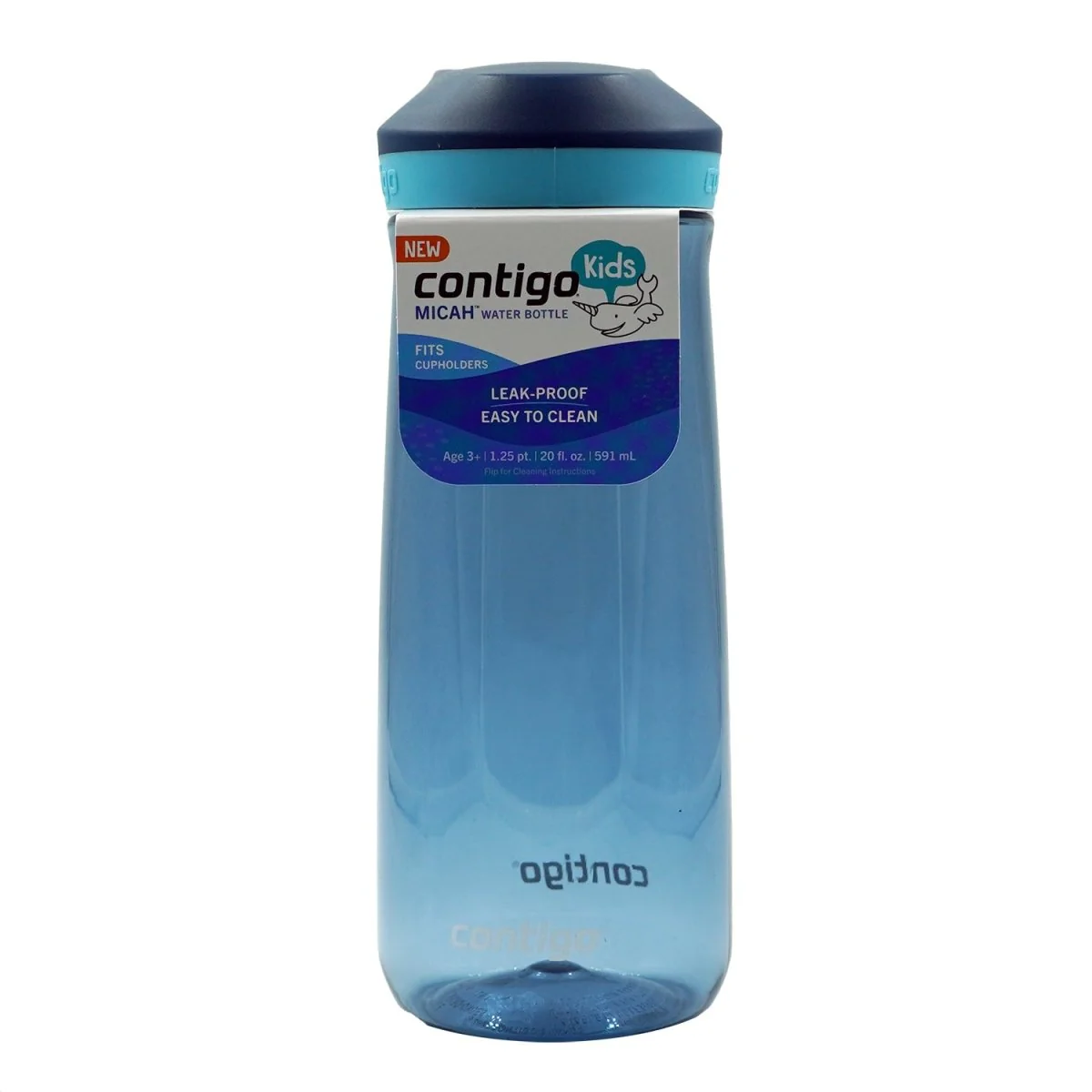 Contigo Kid's 20 oz. Micah Water Bottle with Simple Lid - Image 22
