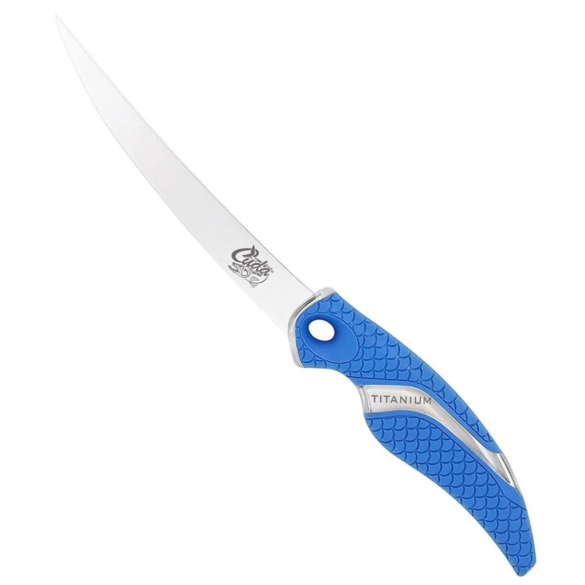 Cuda 6" Curved Boning Knife Titanium Bonded