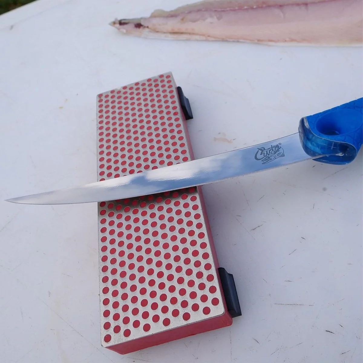 Cuda 6" Curved Boning Knife Titanium Bonded - Image 2