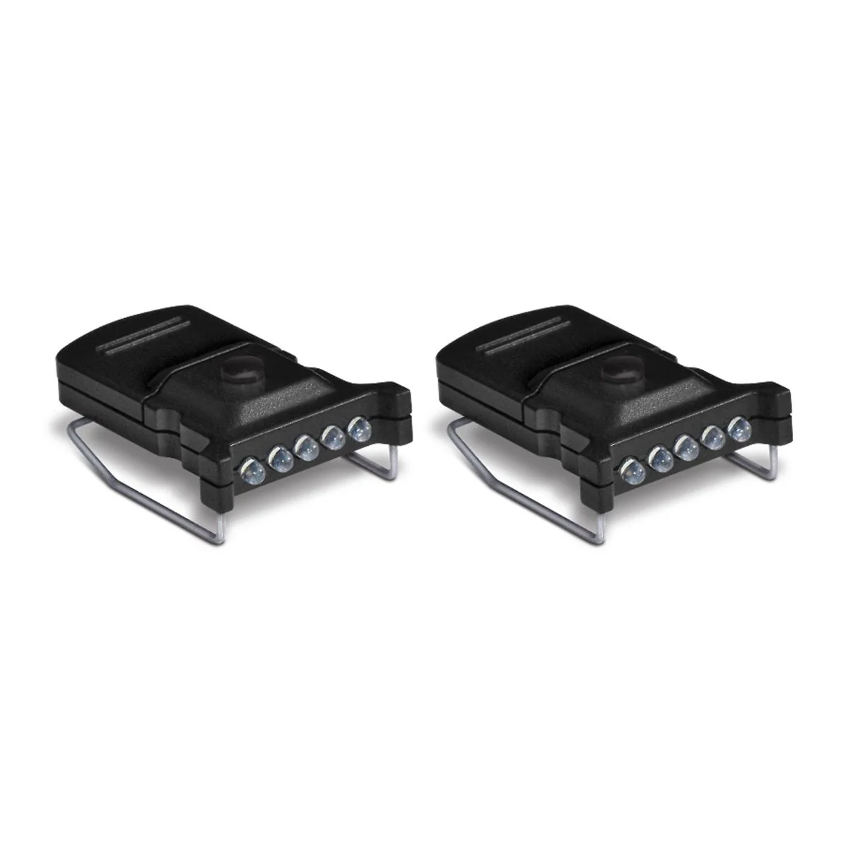 Cyclops Micro Hat Clip 10 Lumen Light w/ 5 LED White Bulbs - 2 Pack
