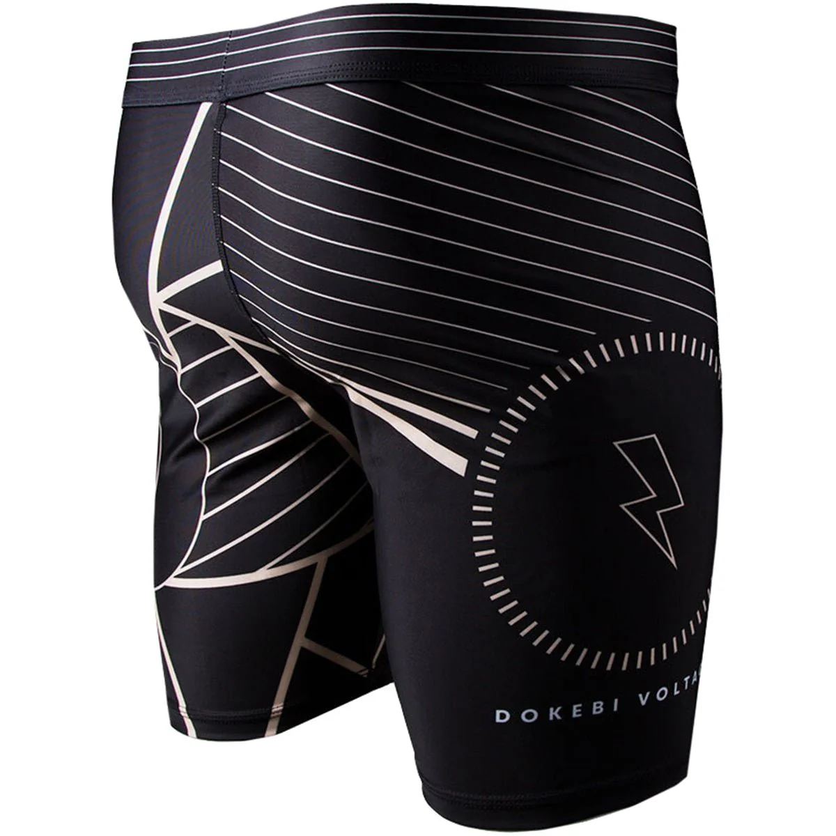 Dokebi Voltage BJJ Compression Shorts - Black - Image 2