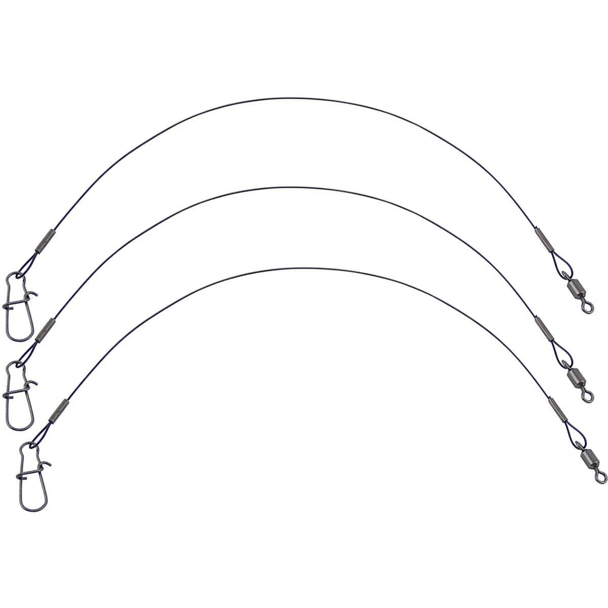 Eagle Claw Fishing Heavy Duty 6" Wire Leaders 3-Pack