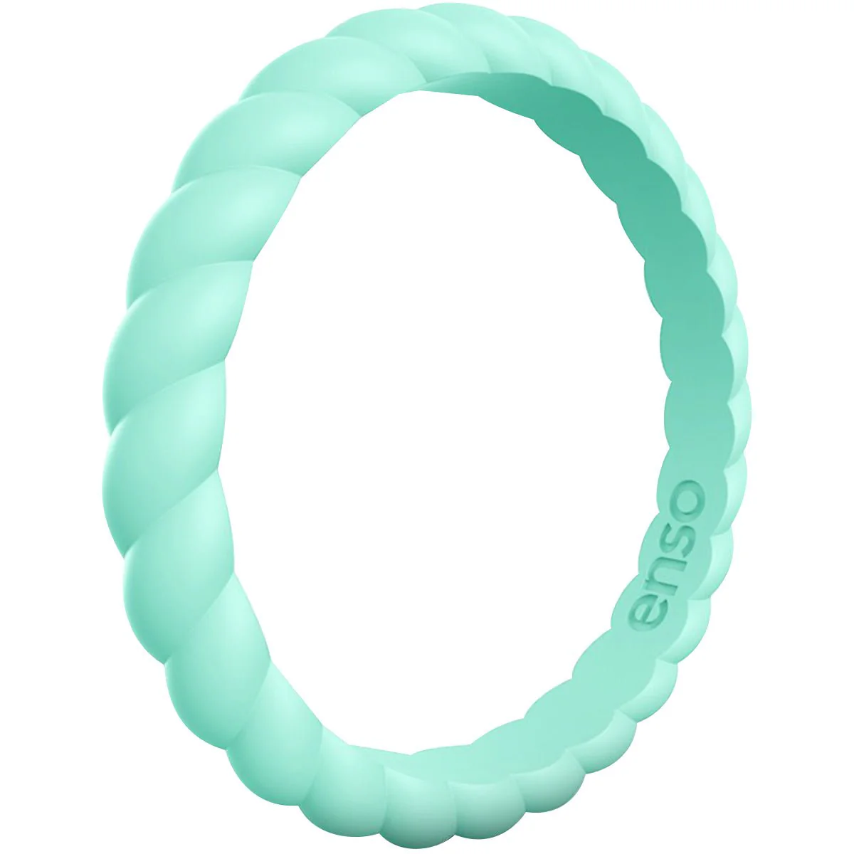 Enso Rings Braided Stackables Series Silicone Ring - Image 6