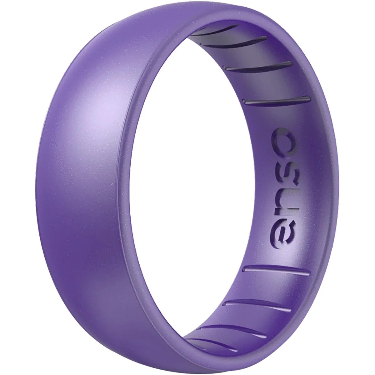 Enso Rings Classic Birthstone Series Silicone Ring - Amethyst