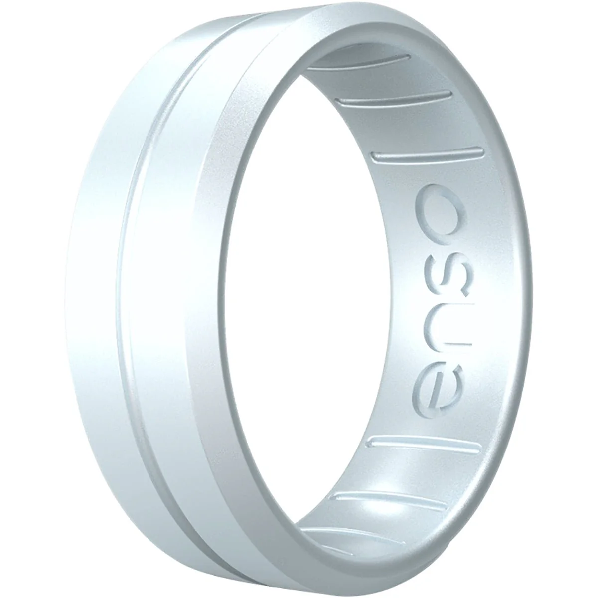 Enso Rings Classic Contour Elements Series Silicone Ring - Diamond