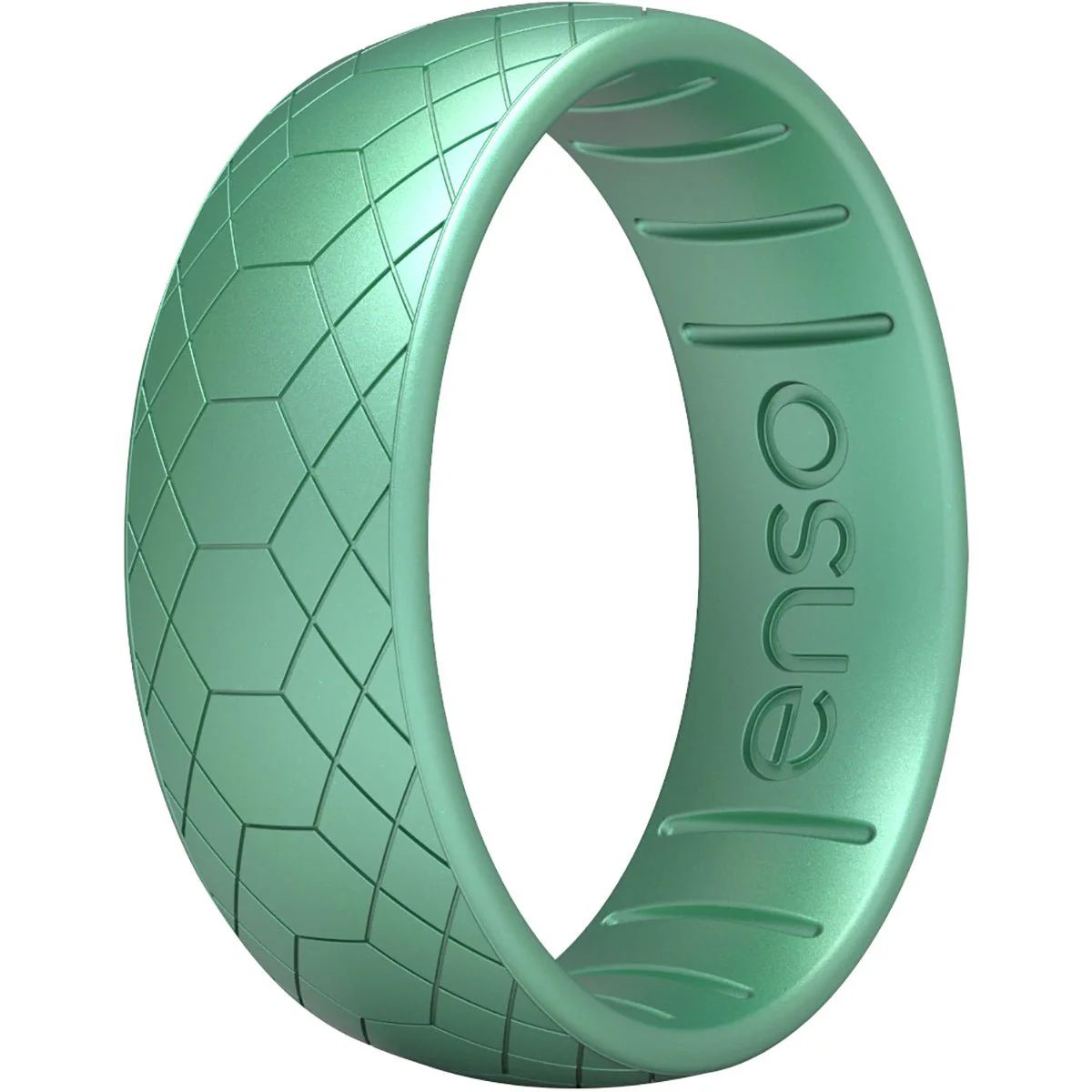Enso Rings Classic Etched Legends Series Silicone Ring - 9 - Medusa Snake