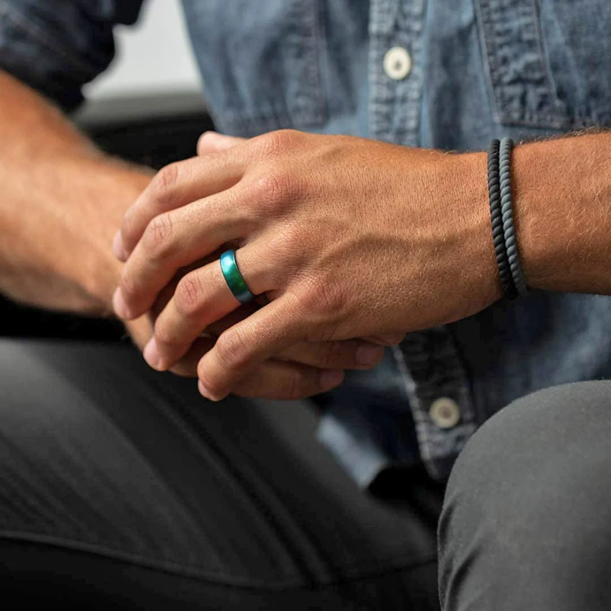 Enso Rings Classic Legends Series Silicone Ring - Yeti - Image 2