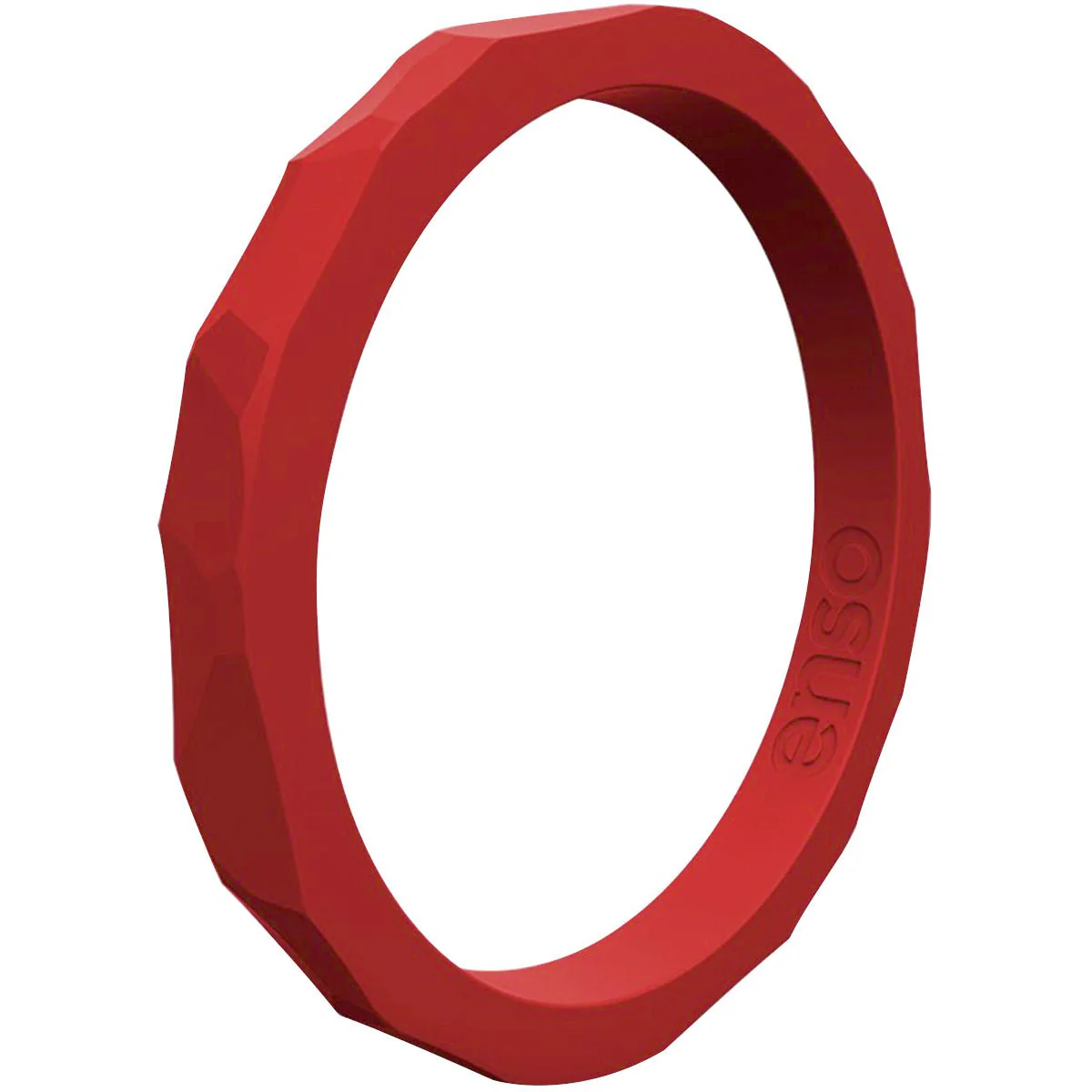 Enso Rings Hammered Stackables Series Silicone Ring - Image 12