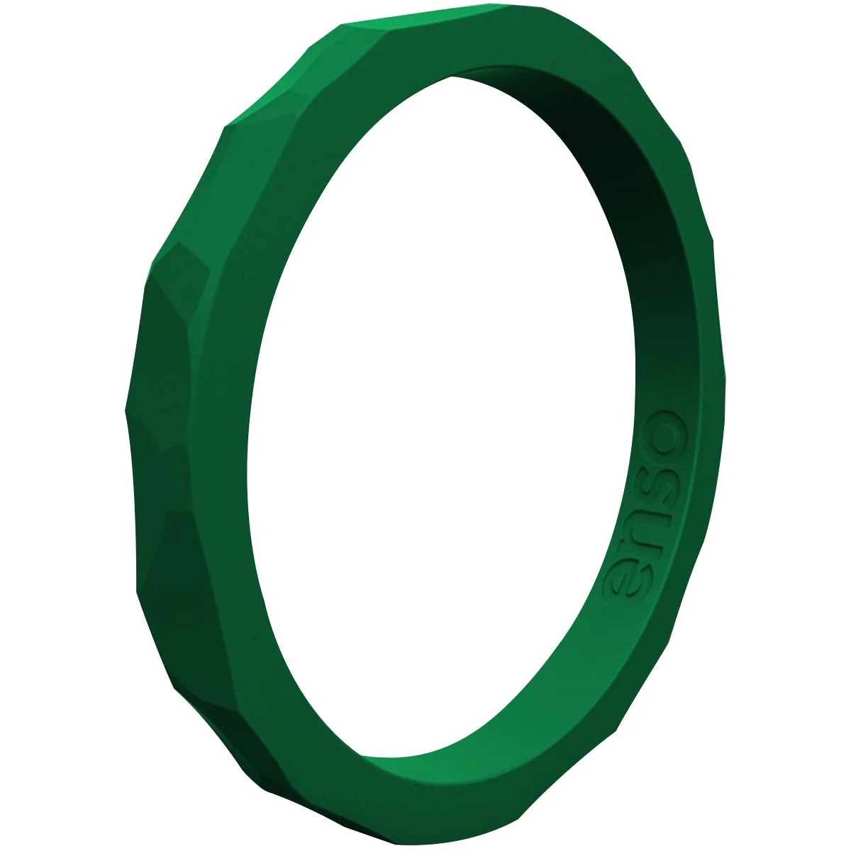 Enso Rings Hammered Stackables Series Silicone Ring - Image 5