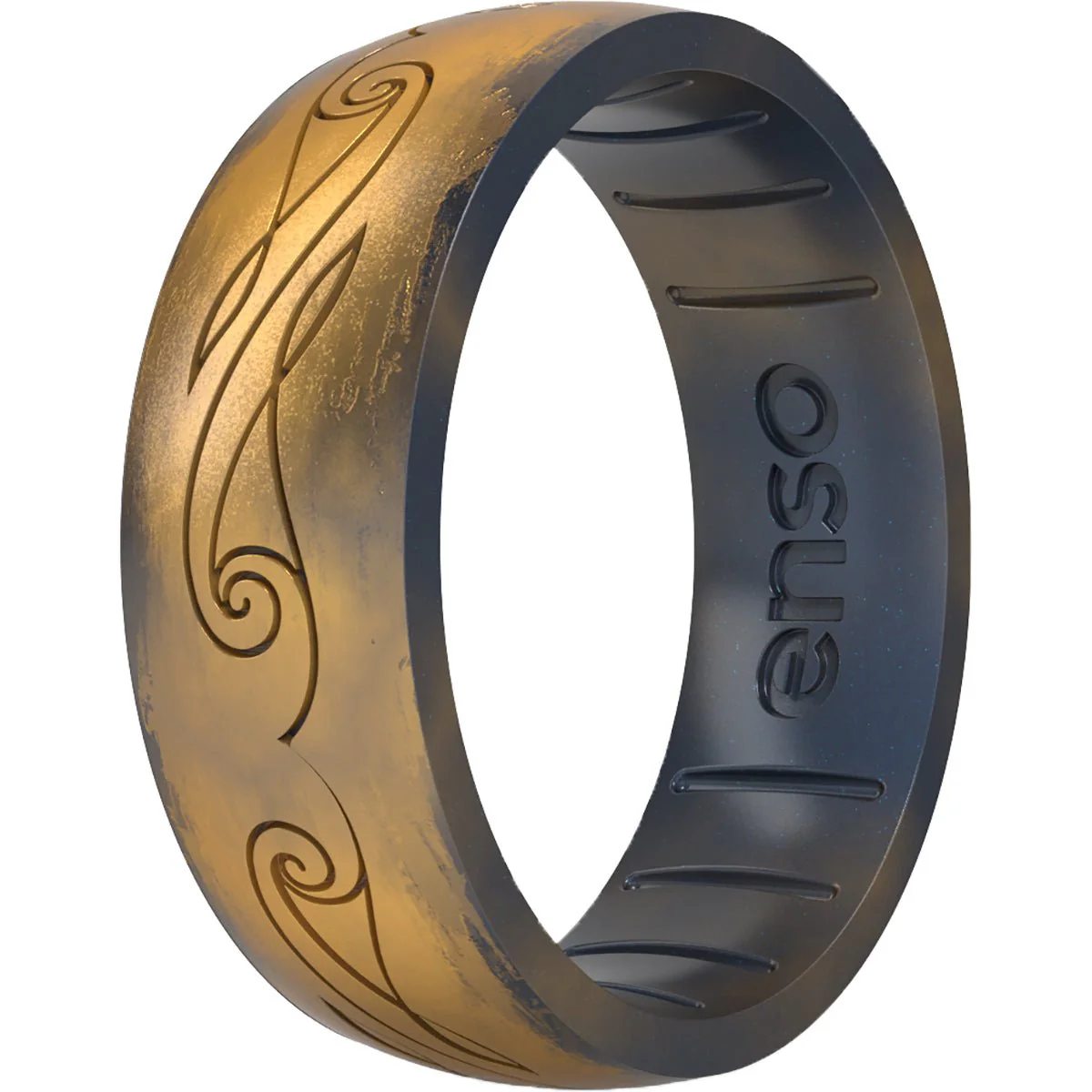 Enso Rings Lord of the Rings Elven Scroll Classic Silicone Ring