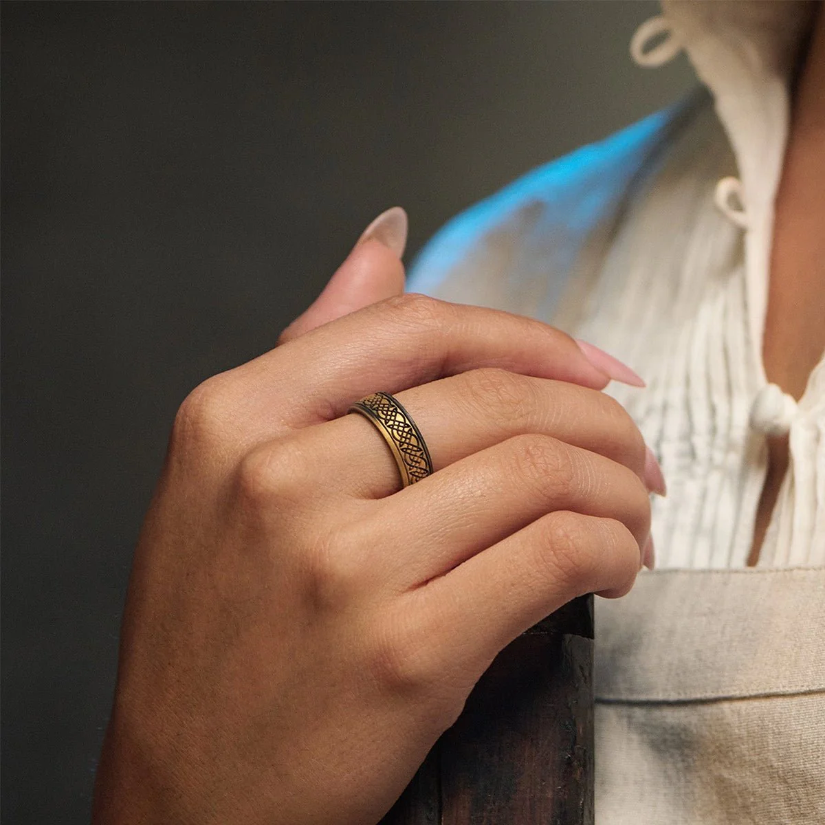 Enso Rings Lord of the Rings Knots of Rohan Classic Silicone Ring - Image 2