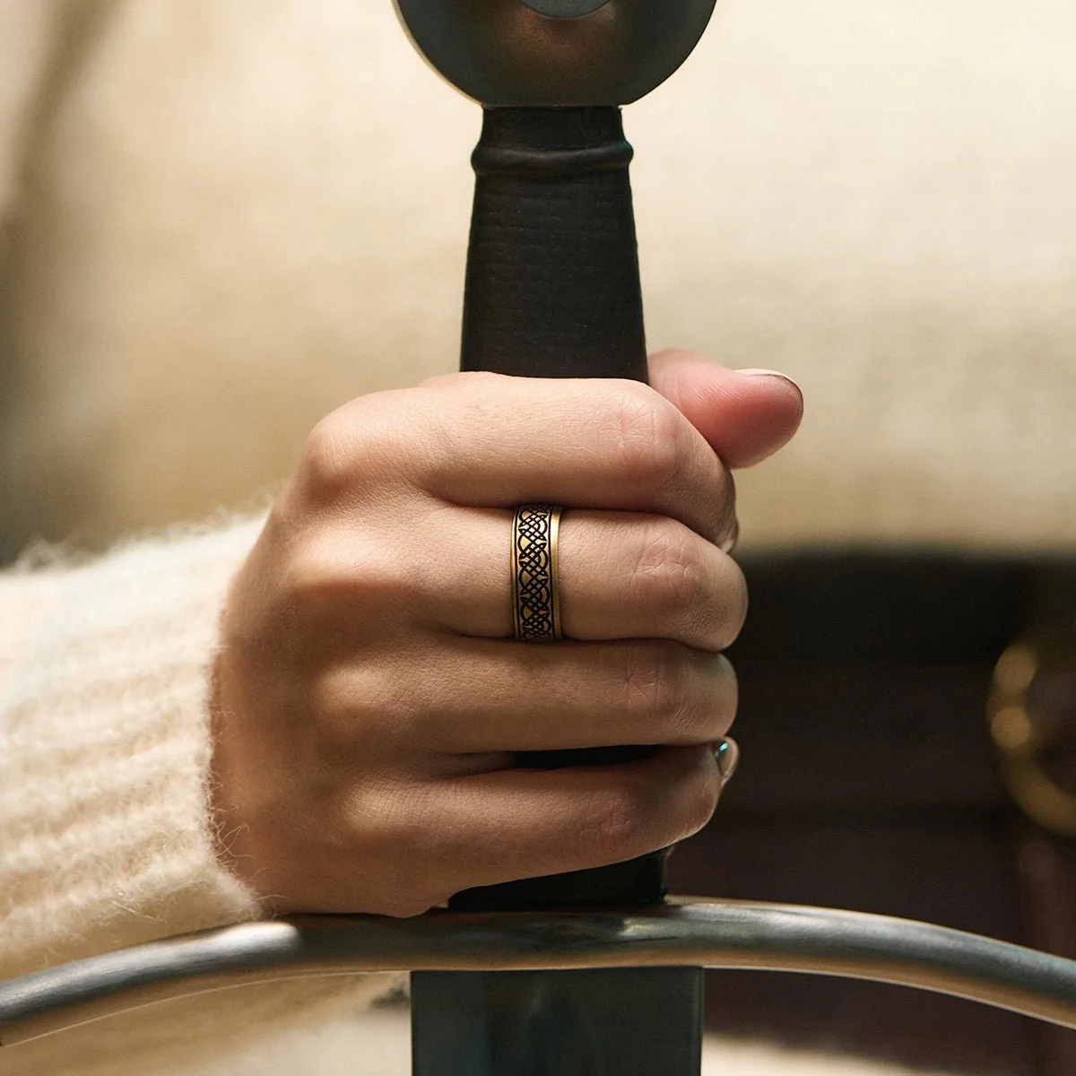 Enso Rings Lord of the Rings Knots of Rohan Classic Silicone Ring - Image 3