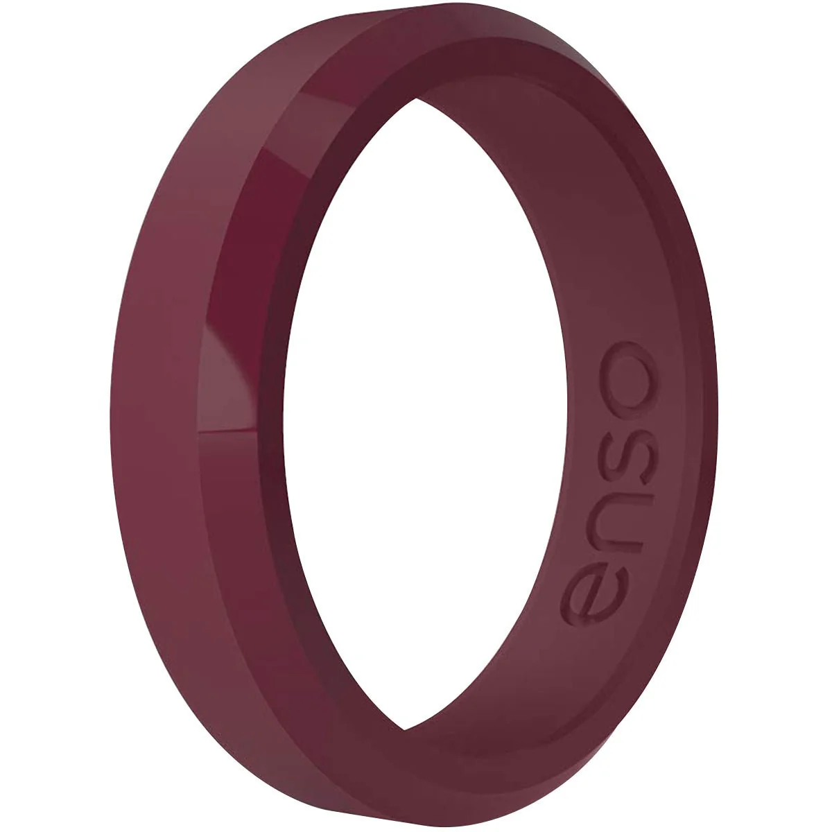 Enso Rings Thin Bevel Series Silicone Ring - Image 3