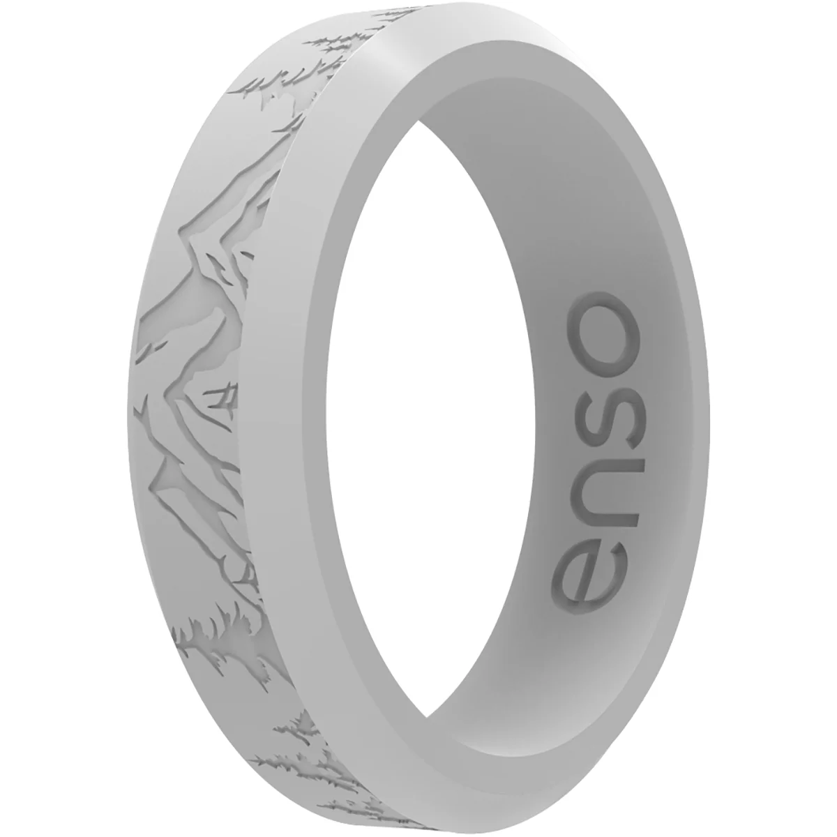 Enso Rings Thin Bevel Series Silicone Ring - Image 9