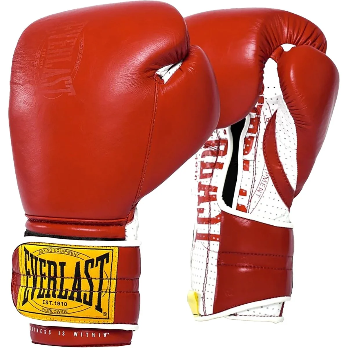 Everlast 1910 Pro Hook and Loop Sparring Boxing Gloves - Image 4