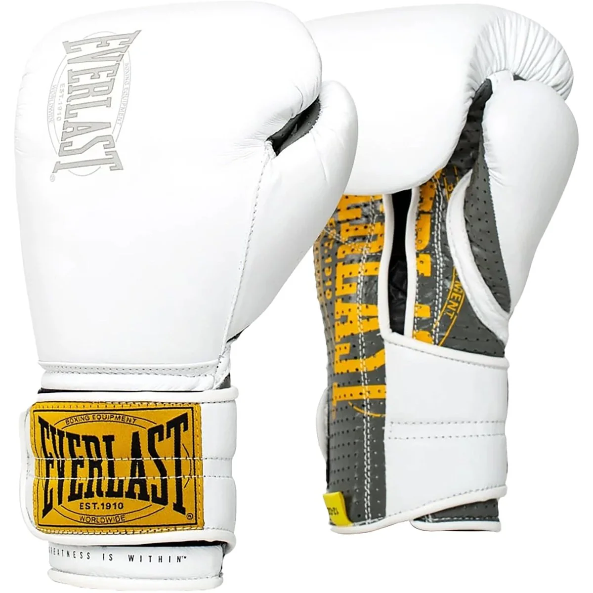 Everlast 1910 Pro Hook and Loop Sparring Boxing Gloves - Image 5