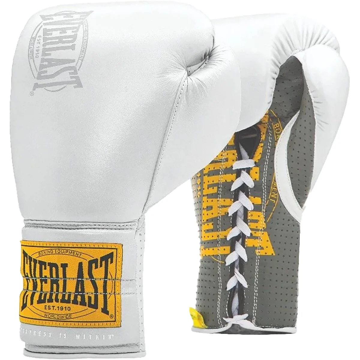 Everlast 1910 Pro Lace-Up Sparring Boxing Gloves - Image 5