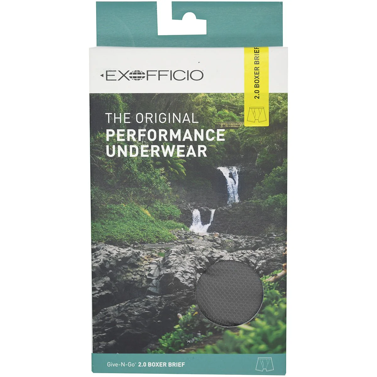 ExOfficio Give-N-Go 2.0 Boxer Briefs - Steel Onyx - Image 2