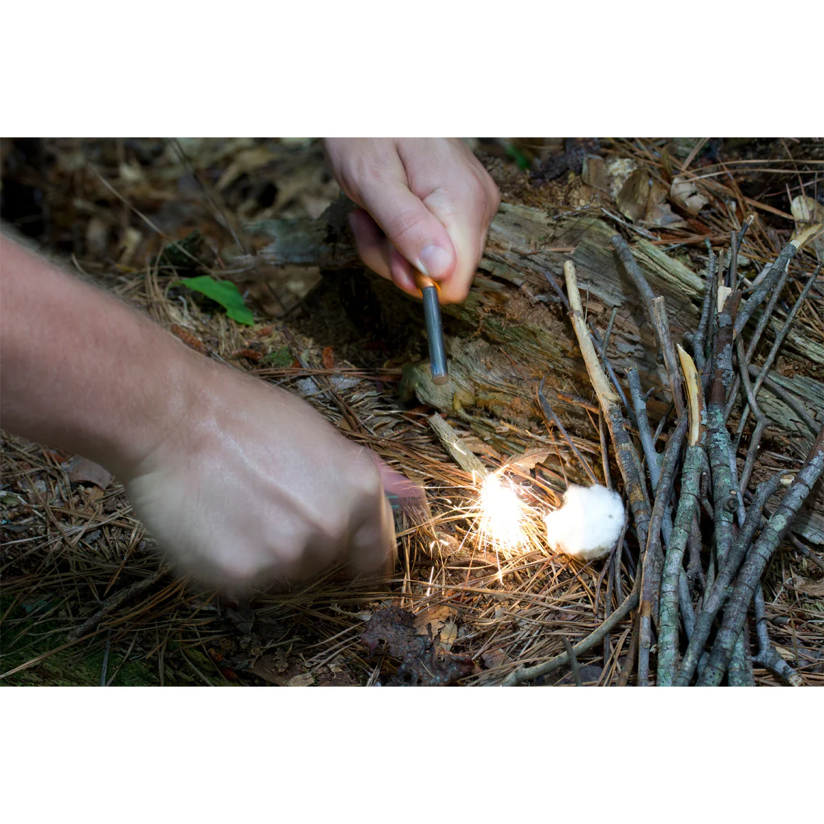 Exotac fireROD Ferrocerium Firestarter with Tinder Capsule - Image 2
