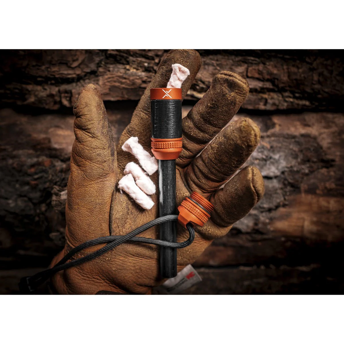 Exotac fireROD XL Fire Starter with Repair Tape - Image 2