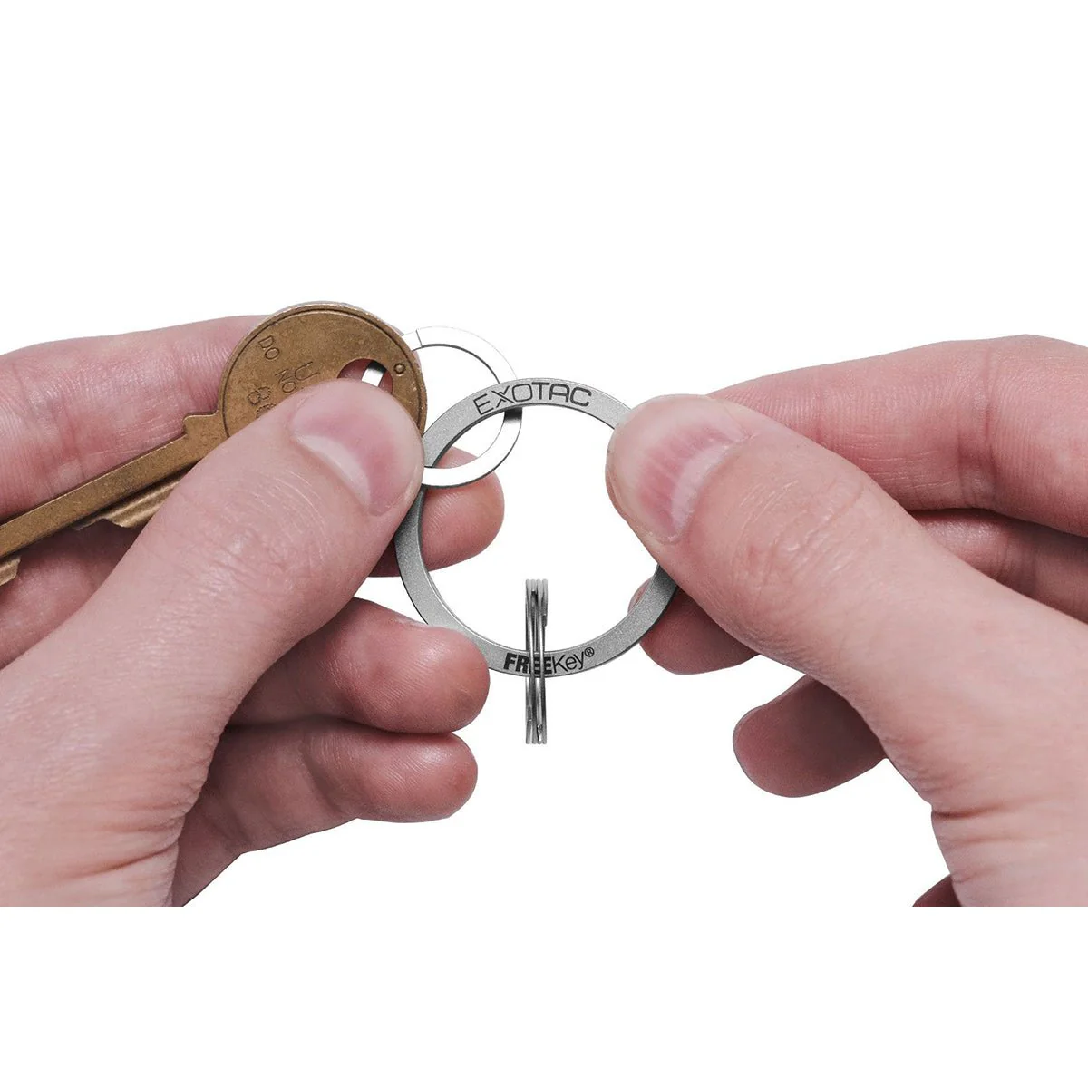Exotac FREEKey Slim System Easy to Use Key Ring and Three Mini Key Rings - Image 4