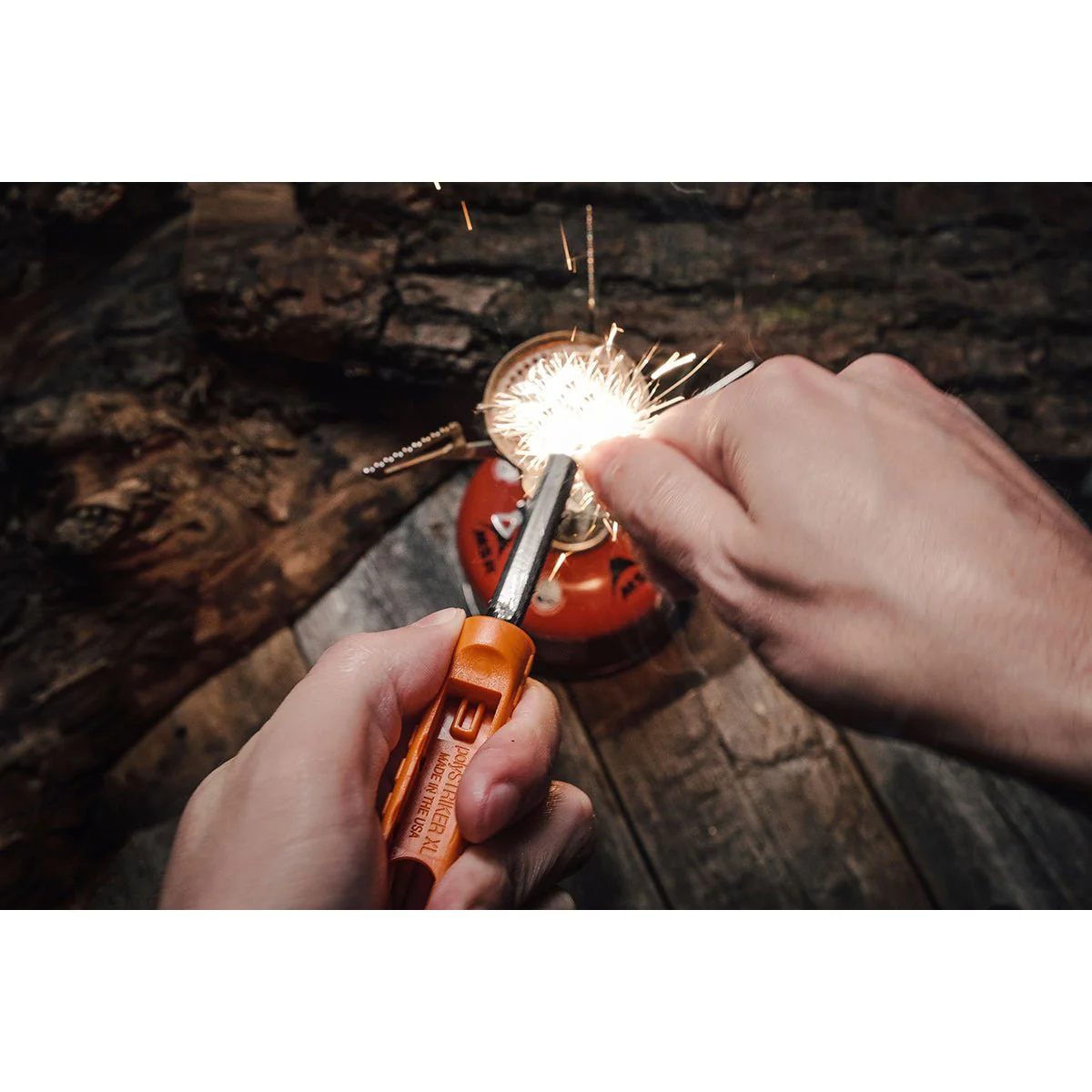 Exotac polySTRIKER XL Ultra-Light Ferrocerium Rod Firestarter - Image 4