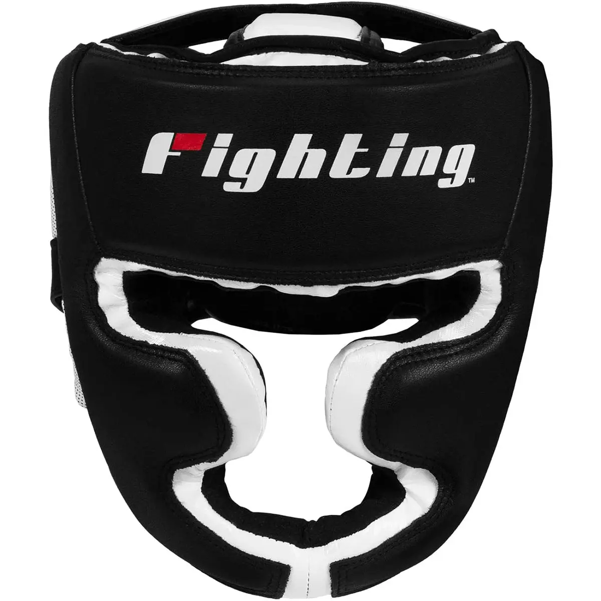 Fighting Sports S2 Gel Full Face Training Boxing Headgear - Black/White - Image 2