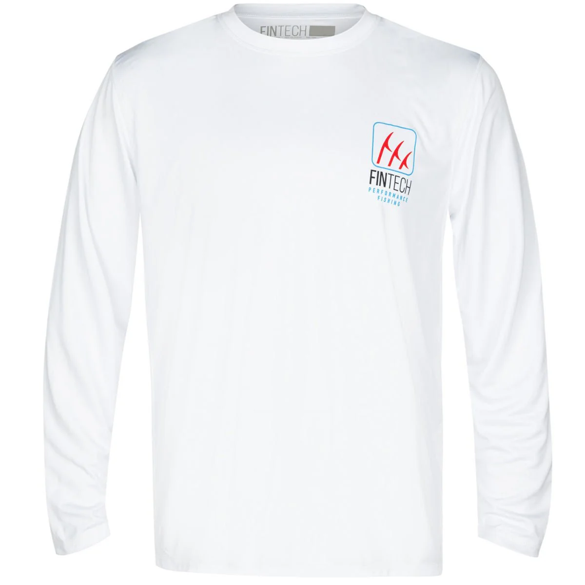 Fintech Anywhere Anyday Sun Defender UV Long Sleeve T-Shirt - Brilliant White