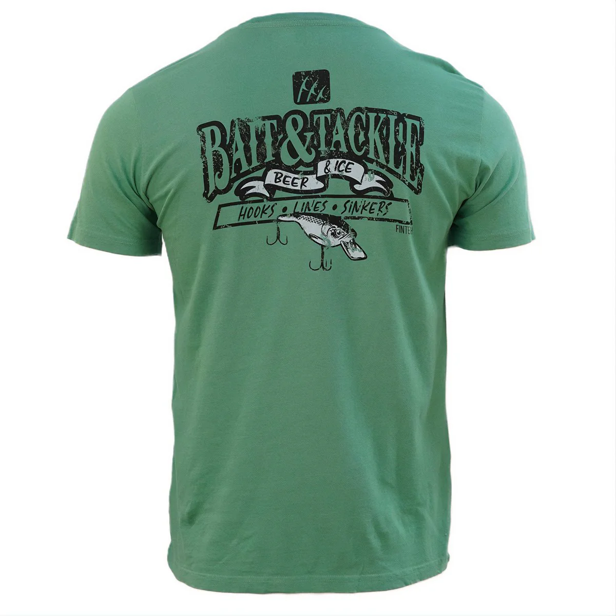 Fintech Baitshop Graphic T-Shirt - Frosty Spruce - Image 2
