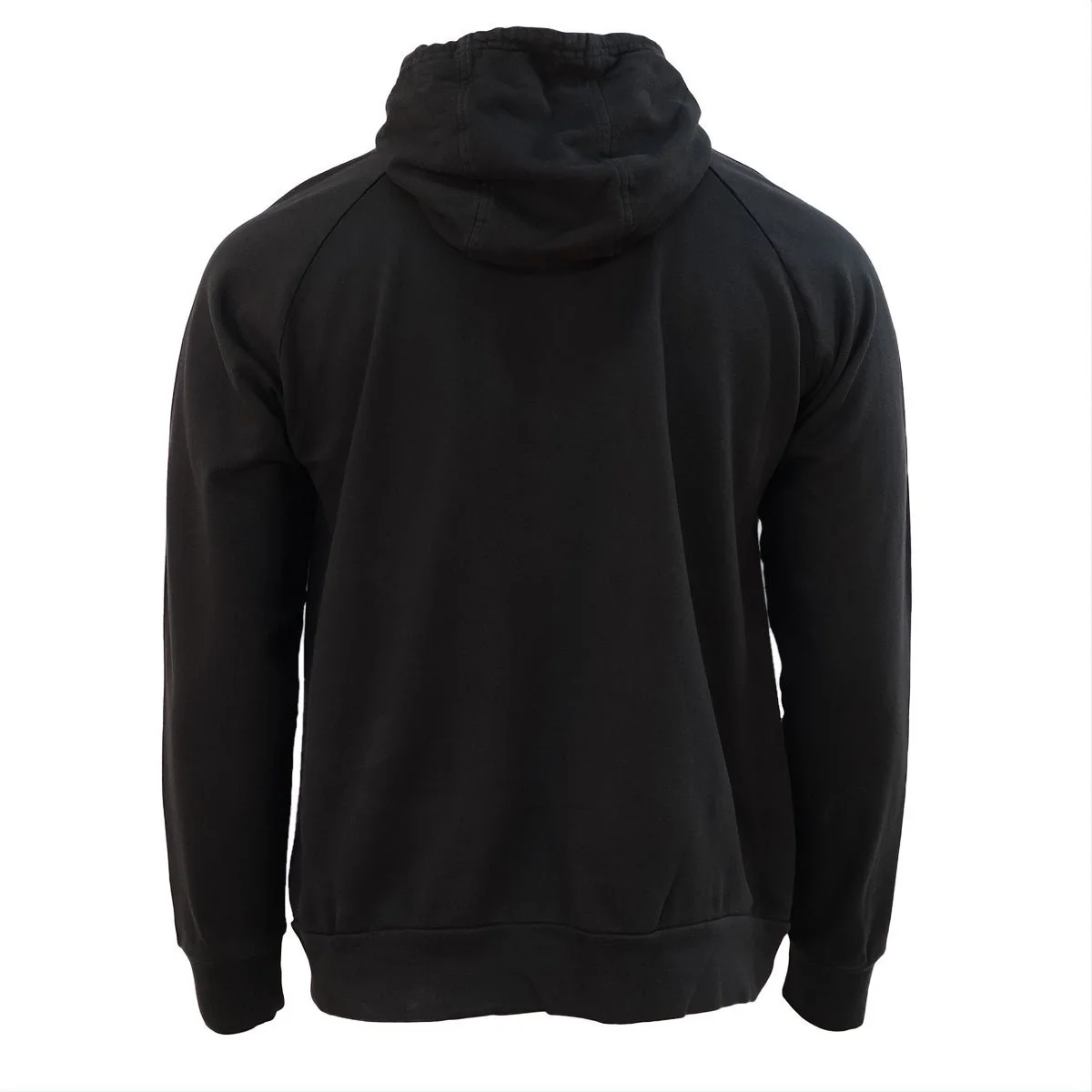 Fintech Box Logo Point Breeze Fleece Pullover Hoodie - Anthracite - Image 2