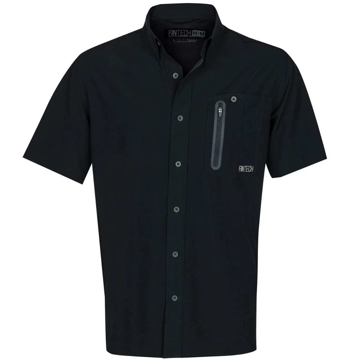Fintech Deep Sea Woven Shirt - Jet Set