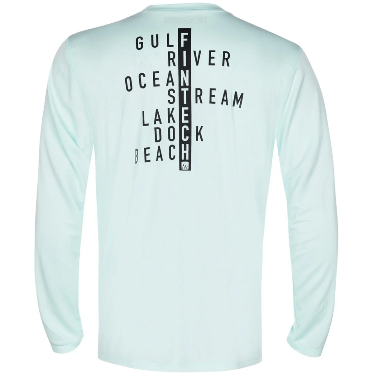 Fintech Fish Anywhere Sun Defender UV Long Sleeve T-Shirt - Soothing Sea - Image 2