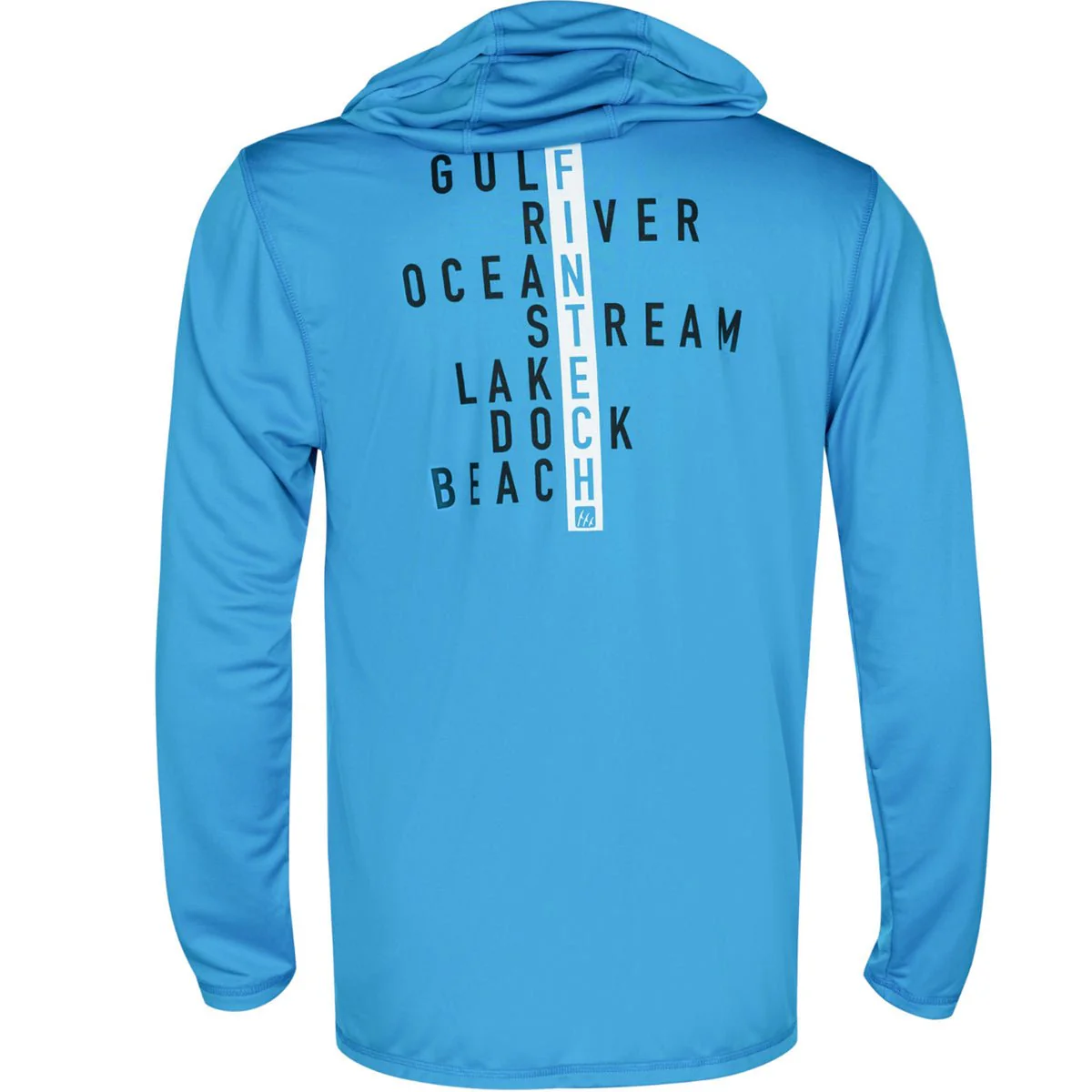 Fintech Fish Anywhere UV Pullover Hoodie - Hawaiian Ocean - Image 2
