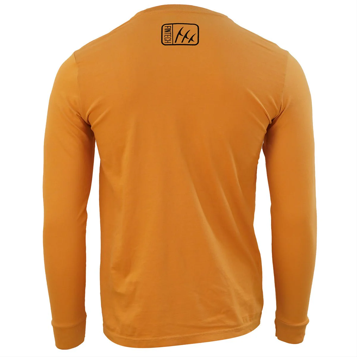 Fintech FPF Badge Long Sleeve Graphic T-Shirt - Autumn Blaze - Image 2