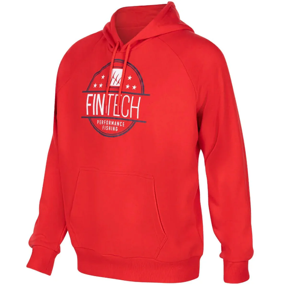 Fintech FPF Rising Point Breeze Fleece Pullover Hoodie - High Risk Red - Image 2