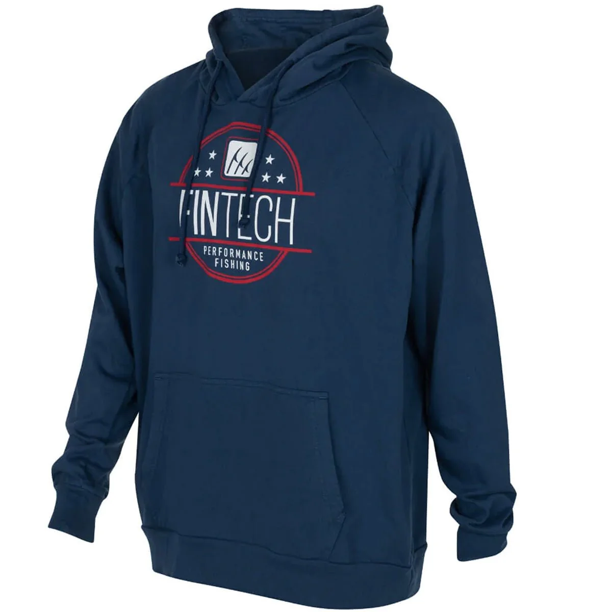 Fintech FPF Rising Point Breeze Fleece Pullover Hoodie - Insignia Blue - Image 2