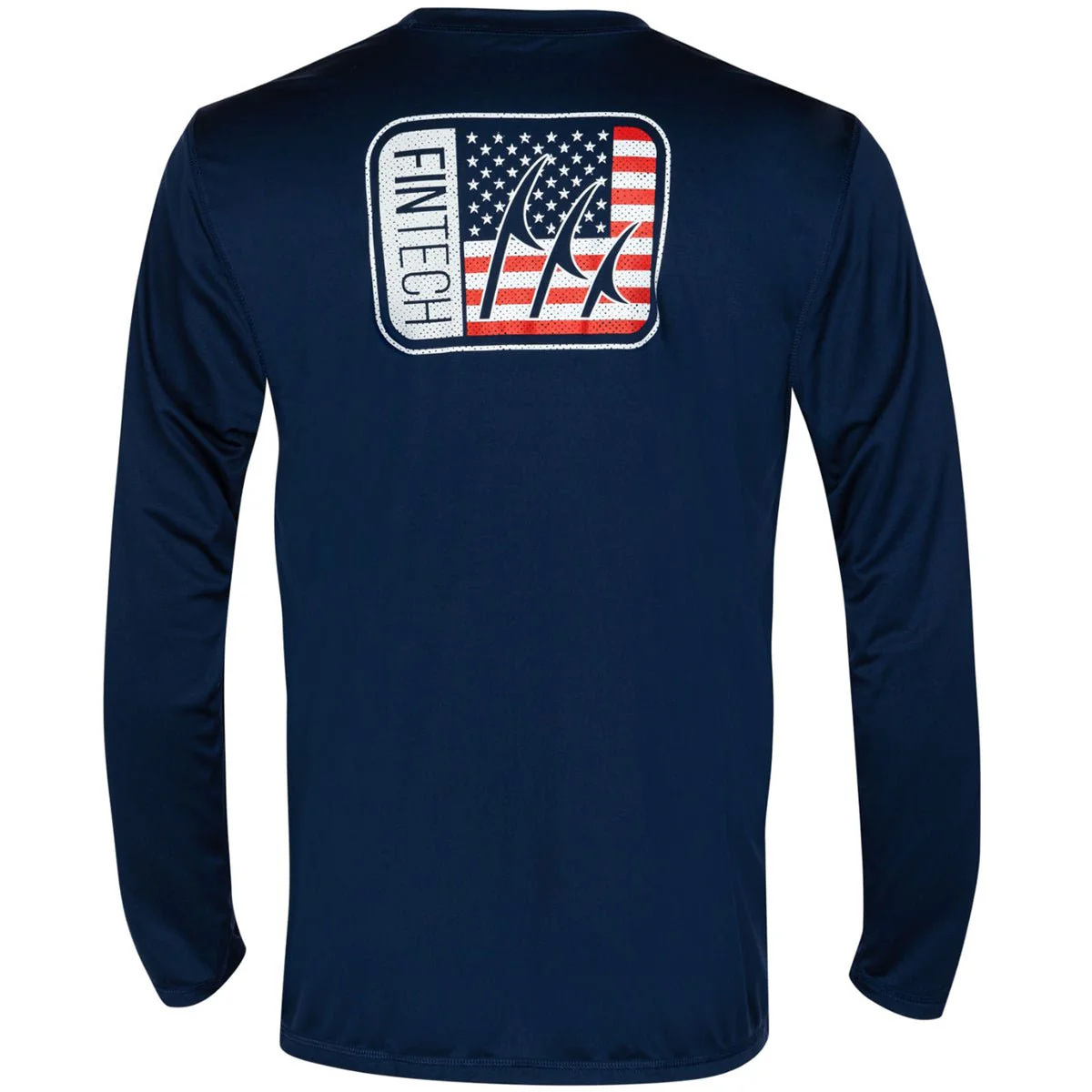 Fintech Freedom Box Sun Defender UV Long Sleeve T-Shirt - Dress Blues - Image 2