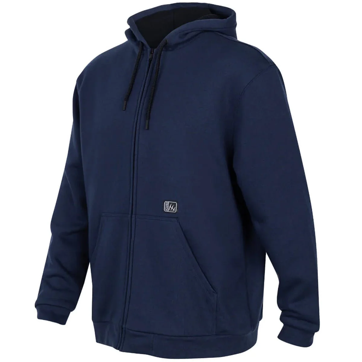 Fintech Heavy-Duty Fleece Full Zip Hoodie - Dress Blues - Image 2