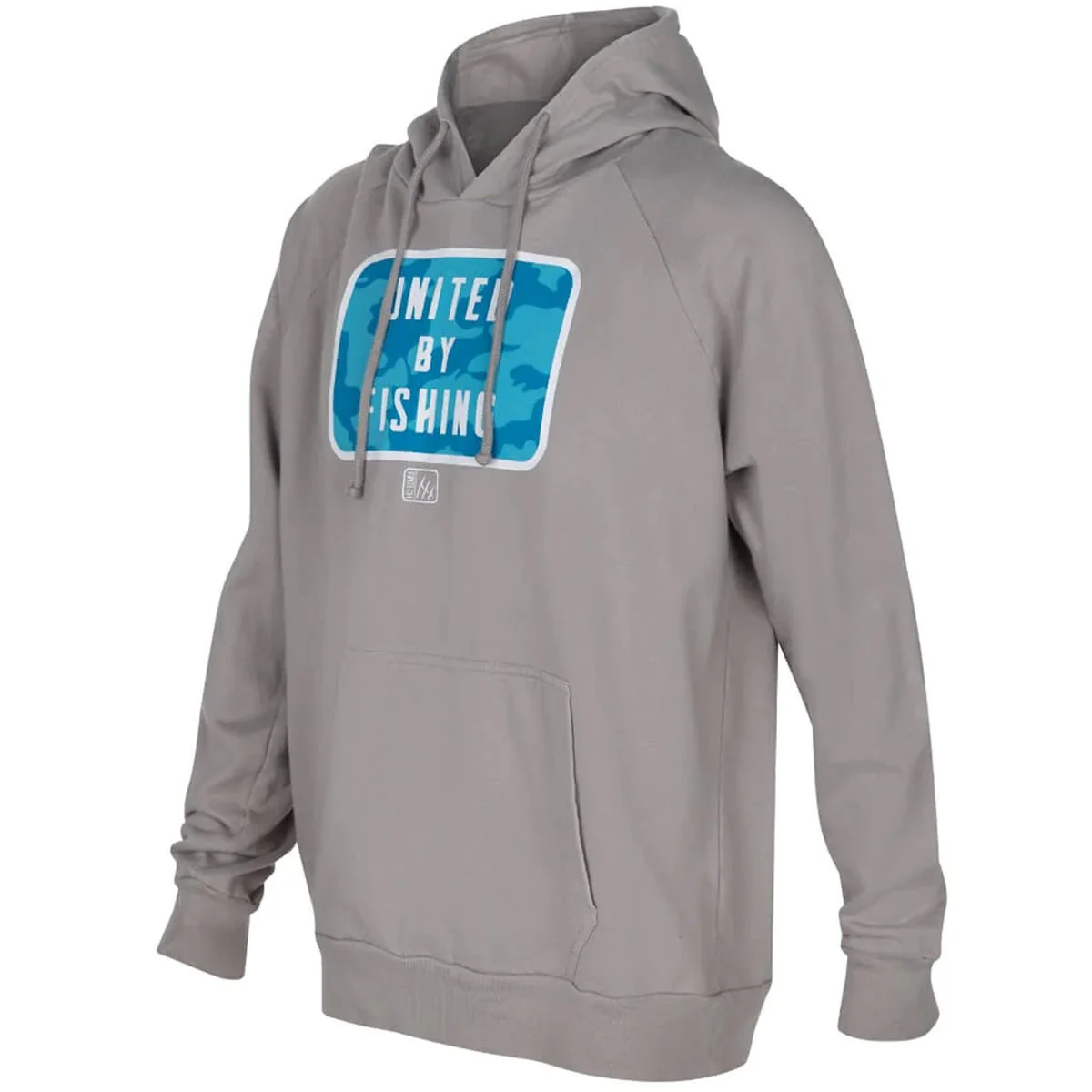 Fintech United By Fishing Point Breeze Fleece Pullover Hoodie - Alloy - Image 2