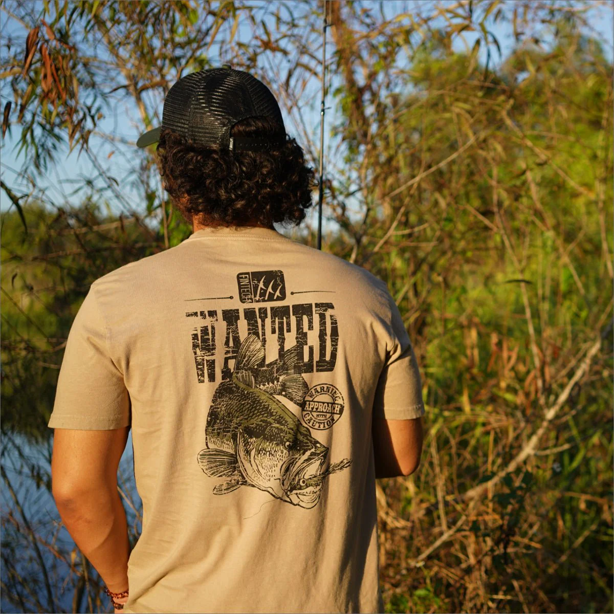 Fintech Wanted Bass Graphic T-Shirt - Image 3