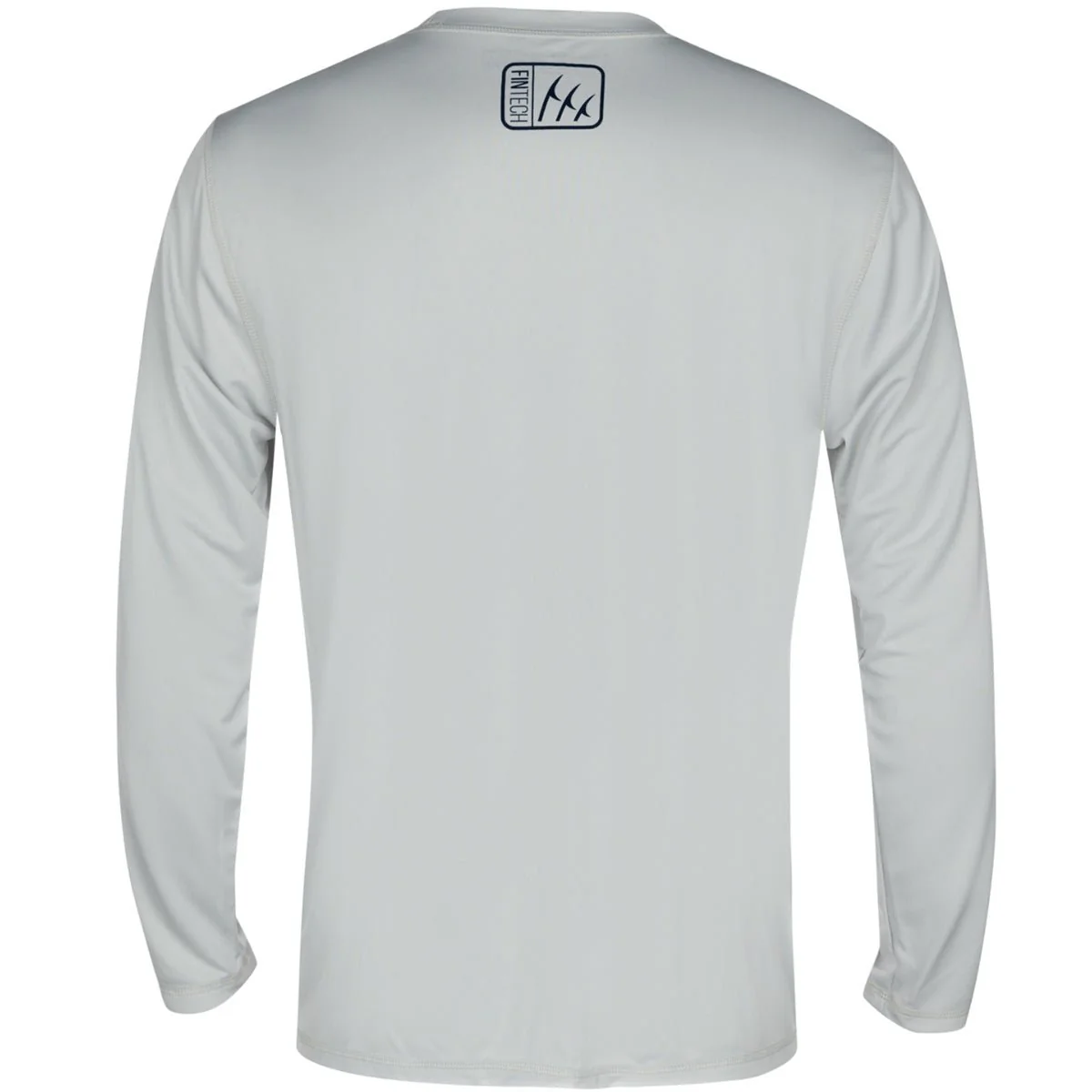 Fintech WDLND Logo Sun Defender UV Long Sleeve T-Shirt - Glacier Gray - Image 2