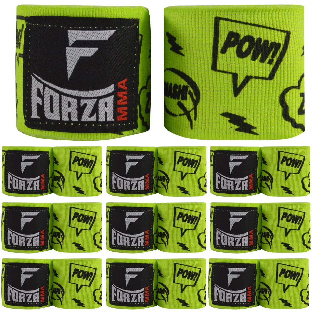 Forza Sports 180" Mexican Style Boxing and MMA Handwraps - 10-Pack - Image 2