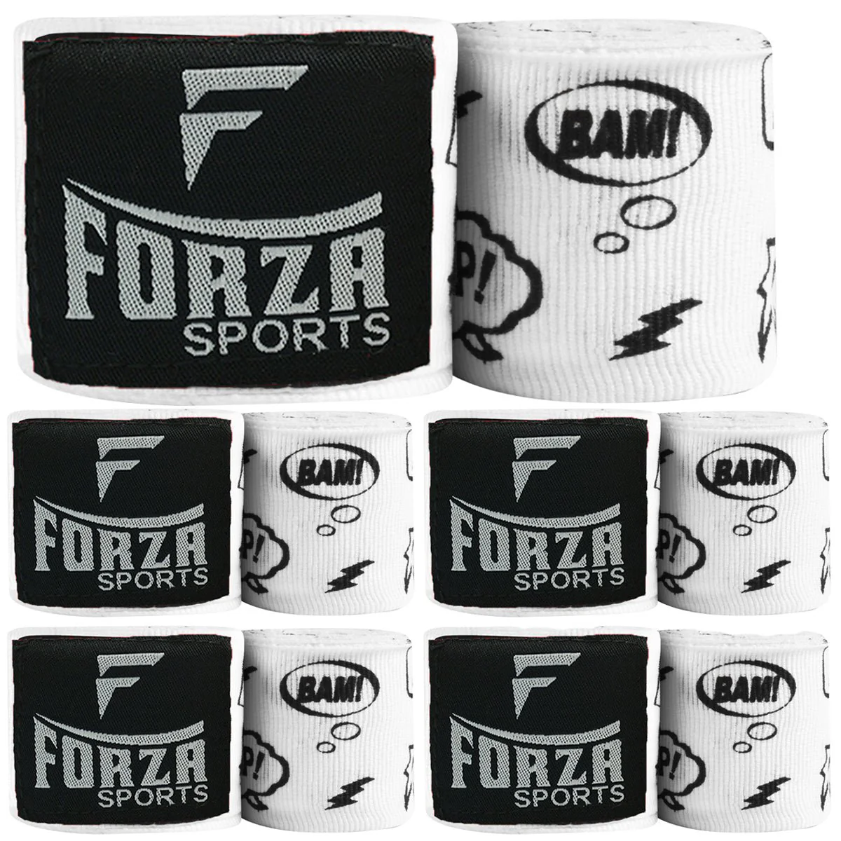 Forza Sports 180" Mexican Style Boxing and MMA Handwraps - 5-Pack - Image 6